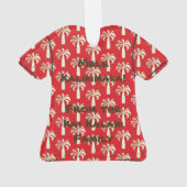 Pupule palmboom Hawaiian Aloha Shirt Ornament (achterkant)