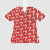 Pupule  palmboom Hawaiian Aloha Shirt Ornament (voorkant)
