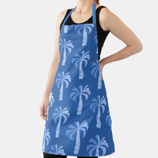 Pupule  palmboom Hawaiian Blue Schort (Insitu)