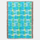 Pupule  palmboom Hawaiian Deken (Voorkant Verticaal)