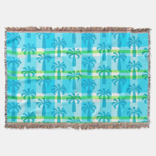 Pupule  palmboom Hawaiian Deken (Voorkant)