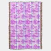 Pupule  palmboom Hawaiian Deken (Voorkant Verticaal)