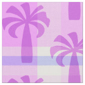 Pupule  palmboom Hawaiian Stof (Close Up)