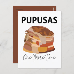 Pupusas El Salvador Brood Pupusas Briefkaart