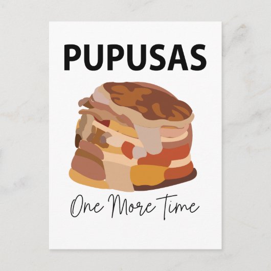 Pupusas El Salvador Brood Pupusas Briefkaart (Voorkant)