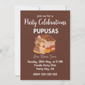 Pupusas El Salvador Brood Pupusas Kaart (Voorkant)