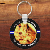 Pupusas is een Salvadoraanse zaak Sleutelhanger (Voorkant)