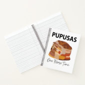 Pupusas Salvadoreaanse Brood Pupusas Restaurant Notitieboek (Binnen)