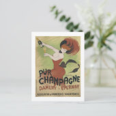 Pur Champagne, Damery-Epernay Briefkaart (Staand voorkant)