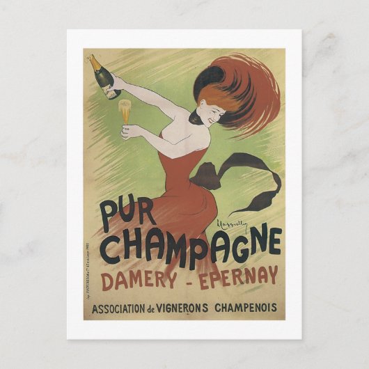 Pur Champagne, Damery-Epernay Briefkaart (Voorkant)
