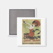 Pur Champagne, Damery-Epernay Magneet (Voorkant / Achterkant)