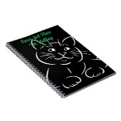 Pur-effect plaats om schrijvers te plot notitieboek (Rechterzijde)