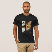 Pur-fecte Kat T-shirt (Voorkant volledig)