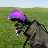 Pur[ple Golfheadcover (Insitu)