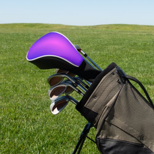 Pur[ple Golfheadcover (Insitu)