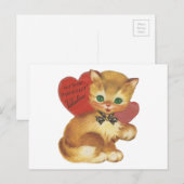  Pur-r-fect Valentijn Feestdagenkaart (Voorkant / Achterkant)