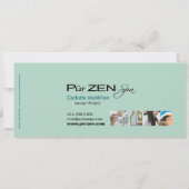 Pur Zen (aqua) Cadeaubon (Achterkant)