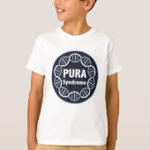 PURA logo draag het t-shirt van het kind (Voorkant)