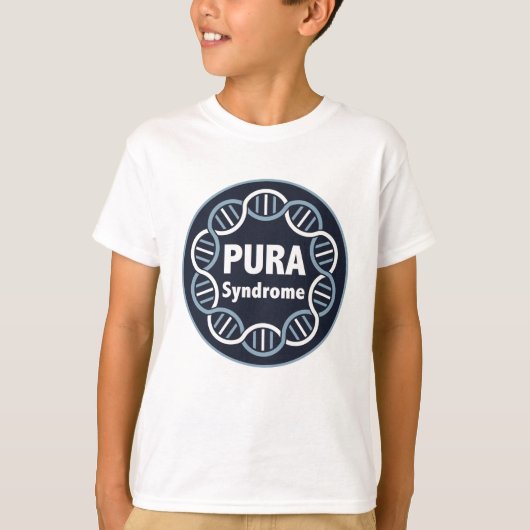 PURA logo draag het t-shirt van het kind (Voorkant)