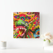 Pura Penataran Sasih op Bali Vierkante Klok (Huis)