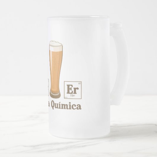 Pura Quimica Matglas Bierpul (Voorkant rechts)