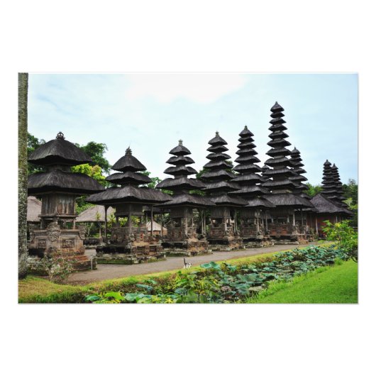 Pura Taman Ayun Foto afdrukken (Voorkant)