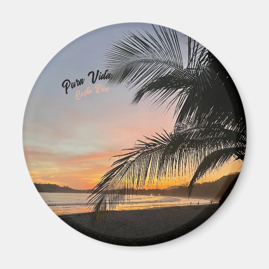 Pura Vida Alledaags Magneet (Voorkant)