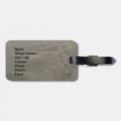 Pura Vida. Bagagelabel (Achterkant horizontaal)