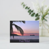 Pura Vida. Briefkaart (Staand voorkant)