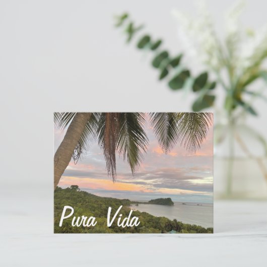 Pura Vida Briefkaart (Staand voorkant)