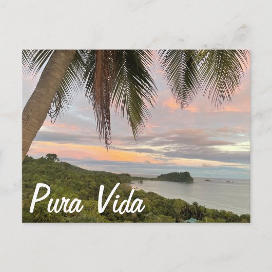 Pura Vida Briefkaart (Voorkant)