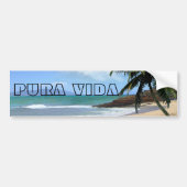 Pura Vida Bumpersticker (Voorkant)