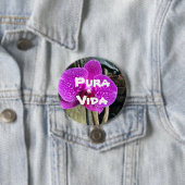 Pura Vida Button – Draag de geest van Costa Rica (In situ)