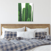 Pura Vida - Cacti Group Canvas Afdruk (Insitu (Slaapkamer))