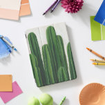 Pura Vida - Cacti Group iPad Pro Cover<br><div class="desc">"Pura Vida II" door Grace Popp. Kenmerken cacti in verschillende hoogten.</div>