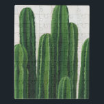 Pura Vida - Cacti Group Puzzel<br><div class="desc">"Pura Vida II" door Grace Popp. Kenmerken cacti in verschillende hoogten.</div>