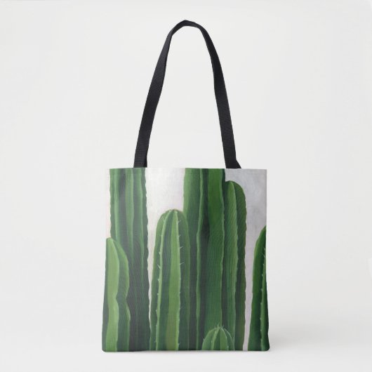 Pura Vida - Cacti Group Tote Bag (Voorkant)
