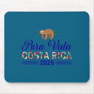 Pura vida costa rica 2026 tropische reis grappig muismat