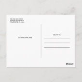 Pura Vida Costa Rica Beach Souvenir Briefkaart (Achterkant)