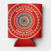 Pura Vida Costa Rica Blikjeskoeler (Voorkant)