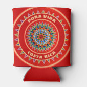 Pura Vida Costa Rica Blikjeskoeler (Achterkant)