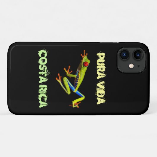 Pura Vida Costa Rica Case-Mate iPhone Case (Achterkant (horizontaal))