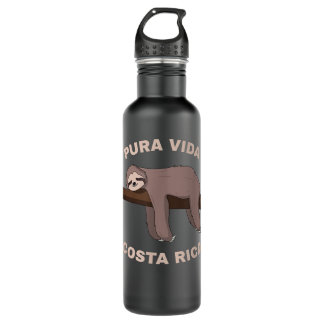 Pura Vida Costa Rica - Cool Costa Rica Sloth Waterfles