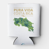 Pura Vida Costa Rica Drink Gezellig Blikjeskoeler (Voorkant)