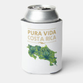 Pura Vida Costa Rica Drink Gezellig Blikjeskoeler (Blikje Achterkant)