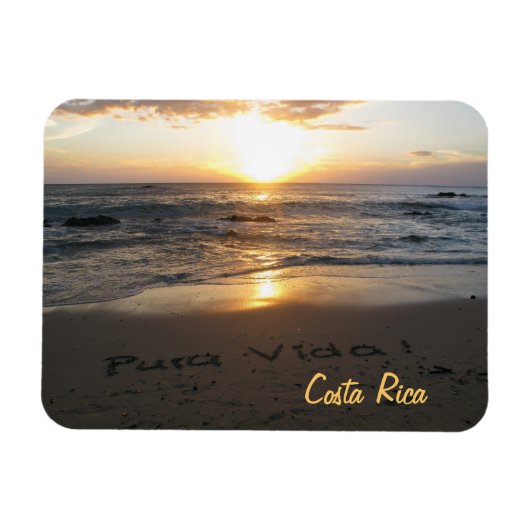 Pura Vida Costa Rica Magneet (Horizontaal)