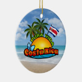 Pura Vida Costa Rica Ornament (Rechts)