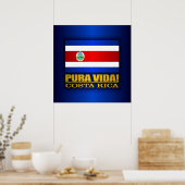 Pura Vida. Costa Rica Poster (Keuken)