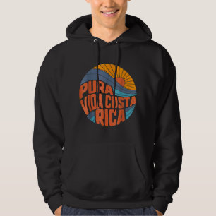 Pura Vida Costa Rica -  zonsondergang zomer Hoodie