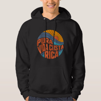 Pura Vida Costa Rica -  zonsondergang zomer Hoodie